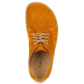 Olivier Kvinnors barfota minimalistiska sneakers 1288pol gul 9