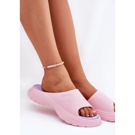 Big Star RR274A587 Women's Foam Summer Slippers Pink rosa 8
