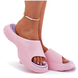 Big Star RR274A587 Women's Foam Summer Slippers Pink rosa 10