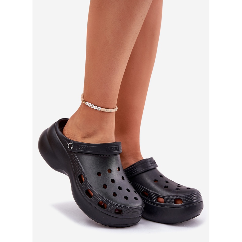 Big Star Kvinnors skumflip flops på den massiva enda stora stjärnan RR274A118 svart 1