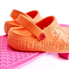 Barns ljusflip flops Big Star II375008 Orange 4