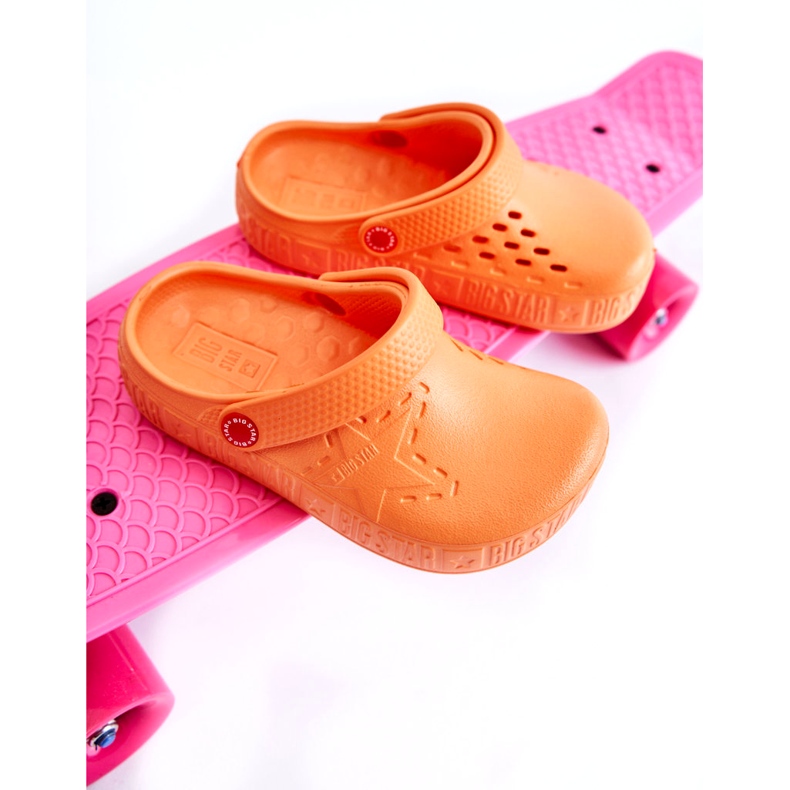 Barns ljusflip flops Big Star II375008 Orange 2