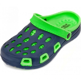 Aqua-Speed Barns flip flops aqua-hastighet Silvi Jr Kol 48 Grön marinblå 2