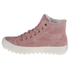 Women's Big Star Sneakers High Isolated Pink EE274113 rosa 5