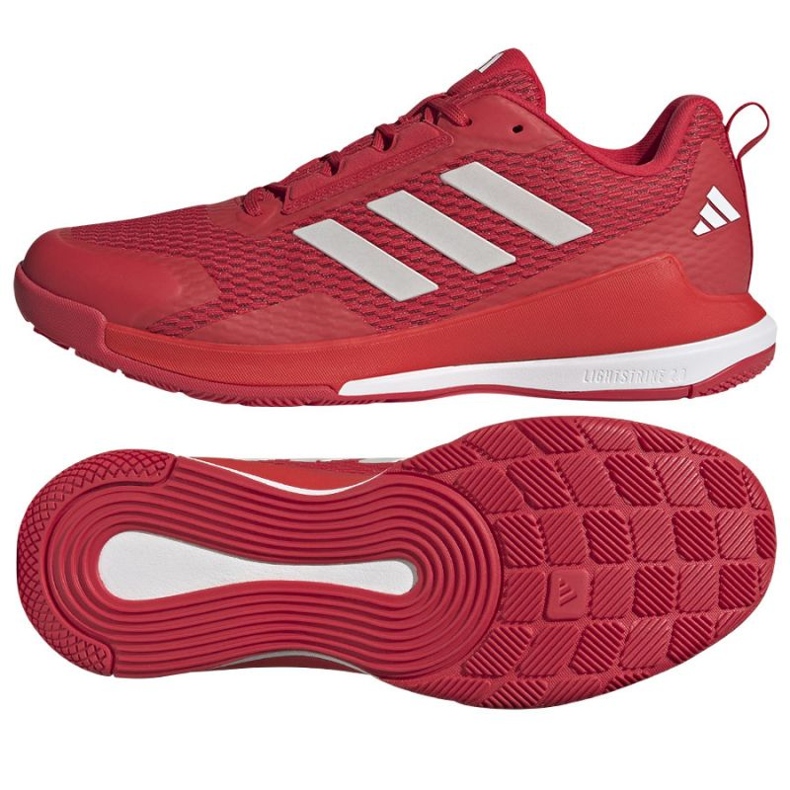 Mäns sportskor adidas Novaflight 2 IH5553 Röd 1