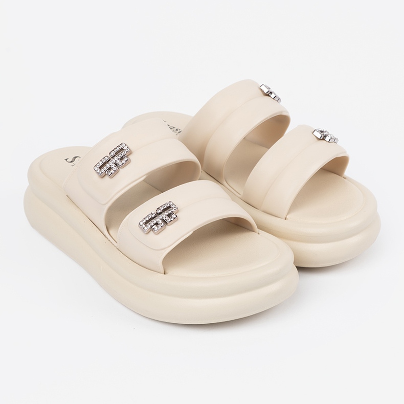 Seastar Light -Beige Women's Flip Flops på plattformen 1