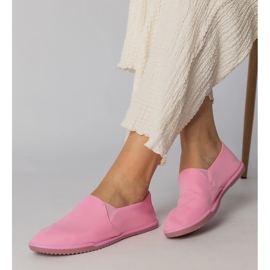 Rosa kvinnors slip -up sneakers 2