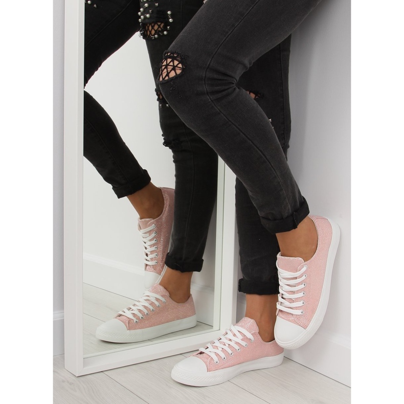 Rosa damsneakers T-1717 Rosa 1