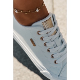 Kvinnors sneakers med Eco Leather Big Star RR274748 White vit 1