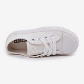 Big Star RR374009 Białe Lace -up Sneakers vit 4