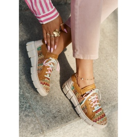 Kvinnors läderskor Maciejka 05850-29 Multicolor mångfärgad 2