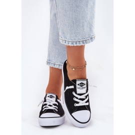 Material kvinnors sneakers Lee Cooper LCW-25-02-3299L svart 3