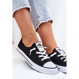 Material kvinnors sneakers Lee Cooper LCW-25-02-3299L svart 7