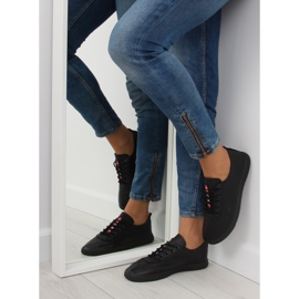 Svarta mjuka sneakers för kvinnor NB190P Svart 1