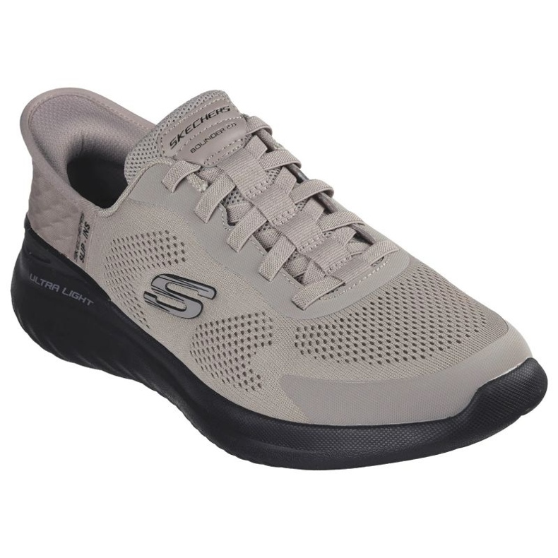 Skechers Slip-Ins Bounder 2.0 skor. Framkom 232459-TPBK brun 1