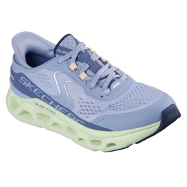 Skechers slip-ins glid-steg-altus 150510-blmt skor blå 1