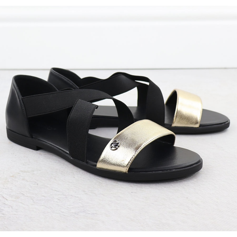 EVento Kvinnors sandaler med svarta raderare 3884 2