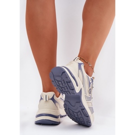 Kvinnors sneakers Big Star RR274A190 Blue blå 1