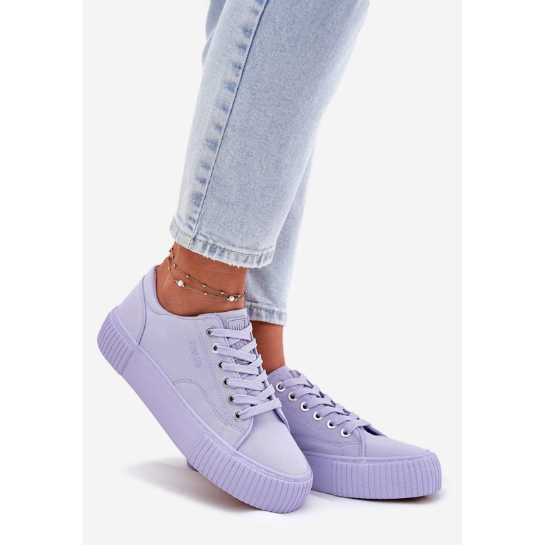 Big Star RR274406 Kvinnsmaterial Sneakers Purple purpur 1