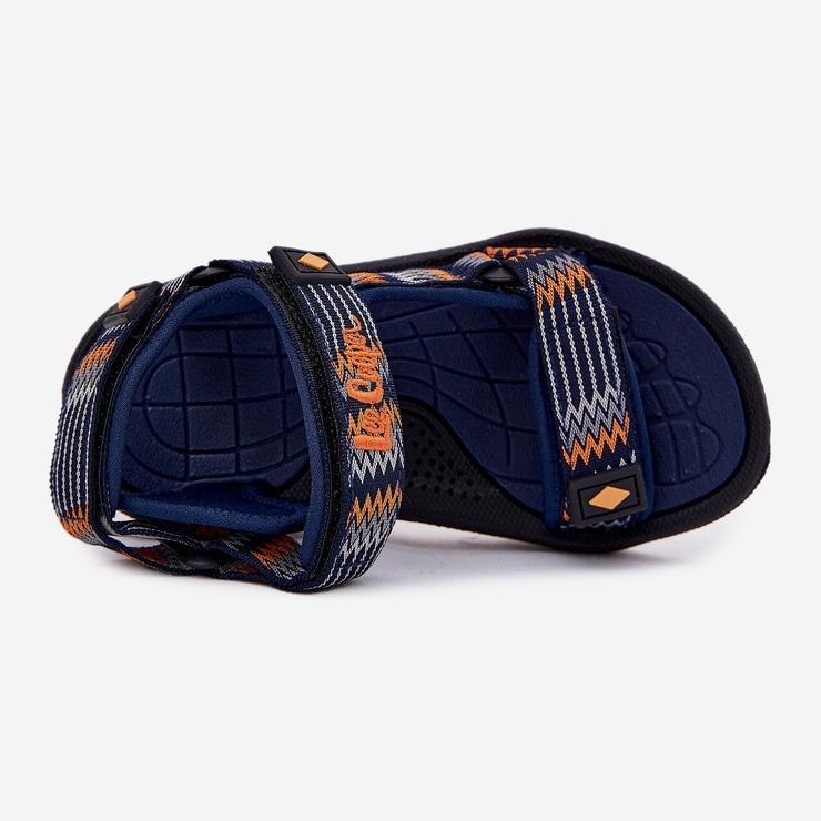 Barnsandaler Lee Cooper LCW-25-34-3571K Navy Blue blå 2