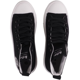 Kvinnors höga sneakers på Lee Cooper LCW-23-44-1629LA Black Platform svart 2