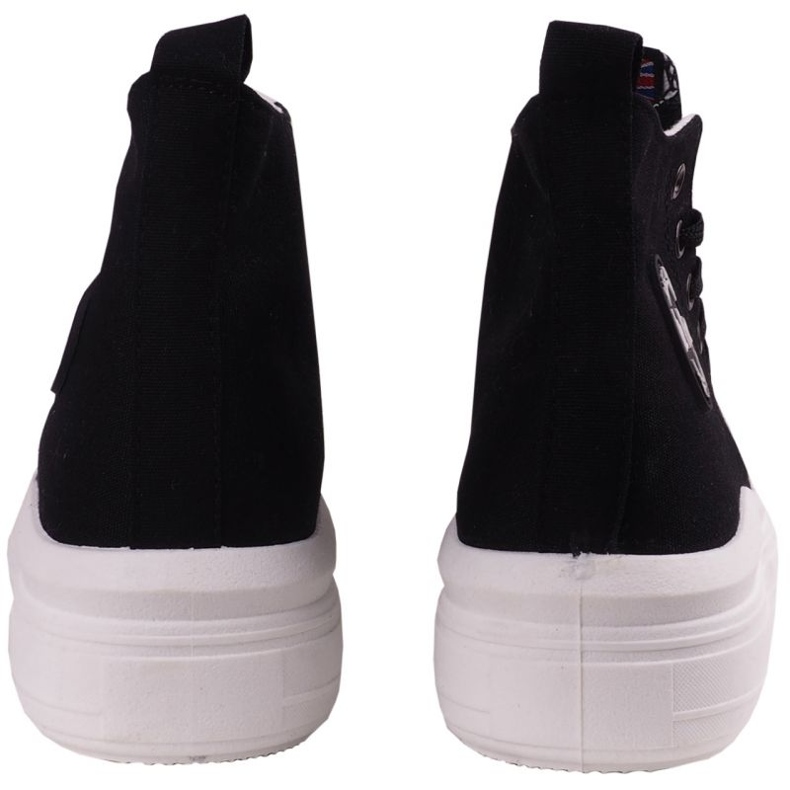 Kvinnors höga sneakers på Lee Cooper LCW-23-44-1629LA Black Platform svart 3
