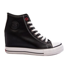 Wedge Sneakers för kvinnor Cross Jeans NN2R4005 Svart 1