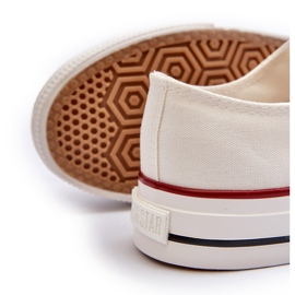 Låga sneakers för kvinnor Big Star NN274274 Vit 2