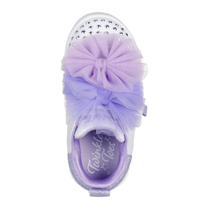 Skechers Twinkle tår - Twi -Lites 2.0 Tutu Söt 314389n WLV -skor purpur 2