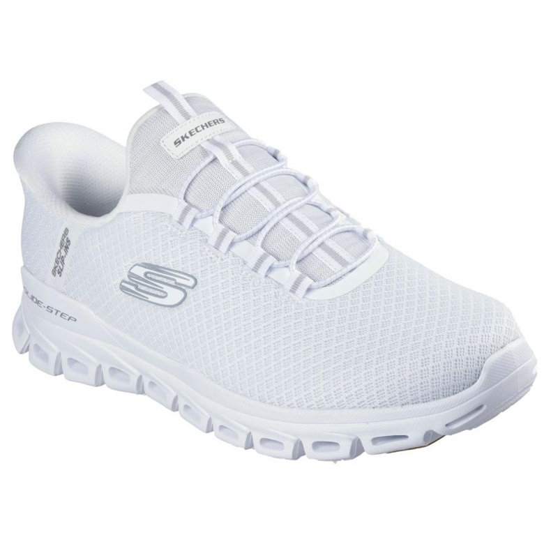 Skechers Slip-Inss: Glide-Step-Noxus 233010 WHT-skor vit 1