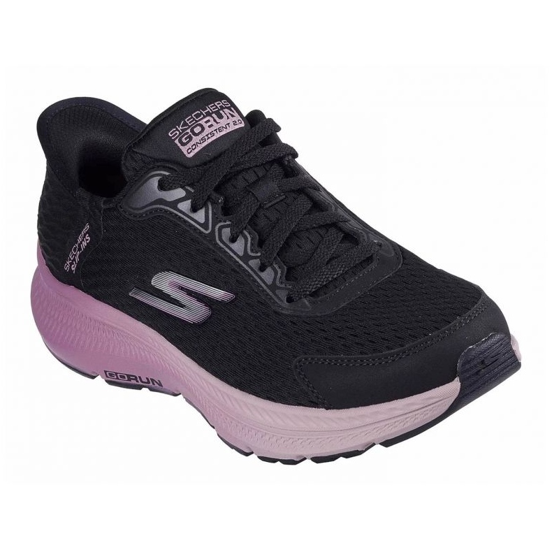 Skechers slip ins go run konsekventa 2.0 Kamerunskor i 128627-BKMV svart 1