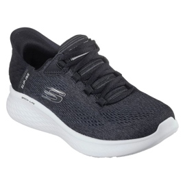 Skechers Slip-Inss Skech Lite Pro Natural Beauty Shoes 150012-Bkw svart 1