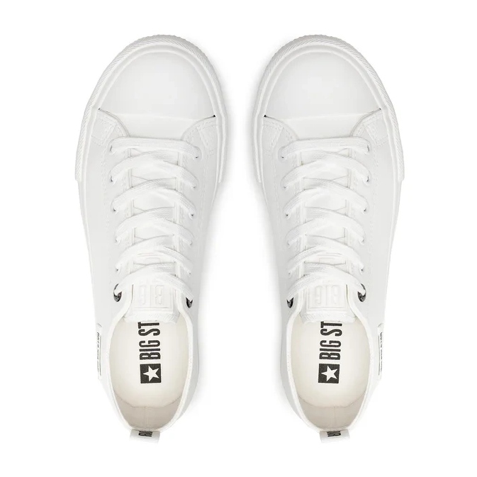 Sneakers Women's Shoes Big Star KK274010 White vit 2