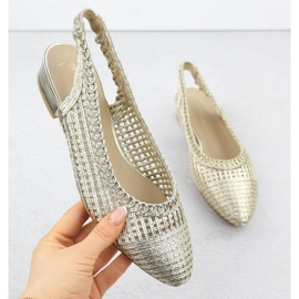 Sandaler för kvinnors öppning i Golden Spitz T.Sokolski L25-334 gyllene 1