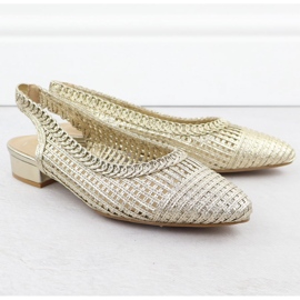 Sandaler för kvinnors öppning i Golden Spitz T.Sokolski L25-334 gyllene 2