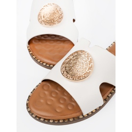 Seastar Vita flip flops med en gyllene dekoration 1