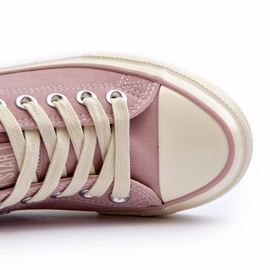 Låga sneakers för kvinnor Big Star NN274270 Rosa 1