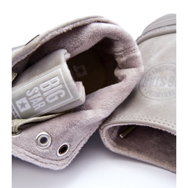 Women's Big Star Sneakers High Isolated Grey EE274114 grå 1