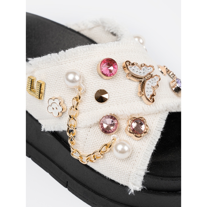 Seastar Vita flip flops på en svart plattform med stift 1