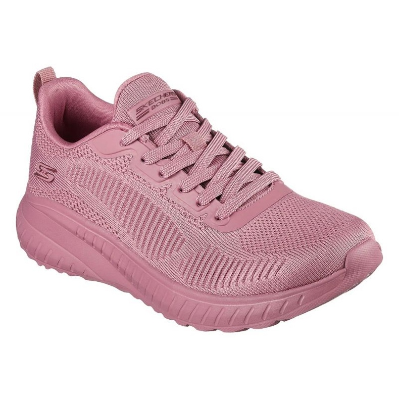 Skechers Bobs Squad Chaos-Face Off 117209-Ras skor rosa 1