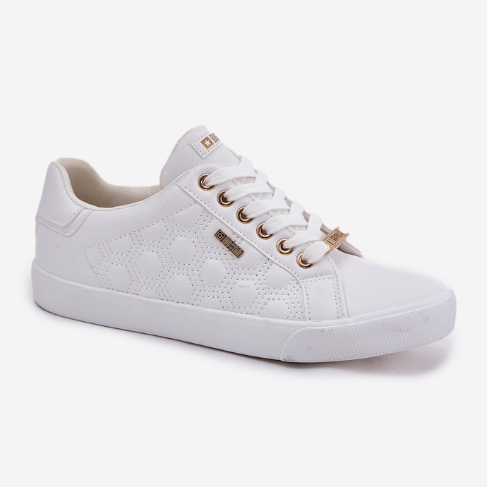 Kvinnors sneakers med Eco Leather Big Star RR274322 White vit 1