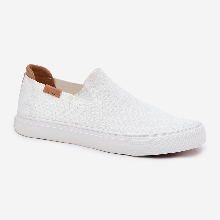 Slip-On Big Star RR274717 Kvinnors sneakers vit 2
