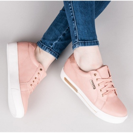 Vices Plattform sportskor rosa 1