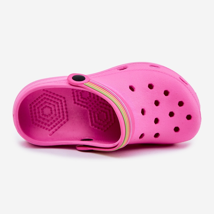 EVento Lätt skum rosa barns flip flops 2