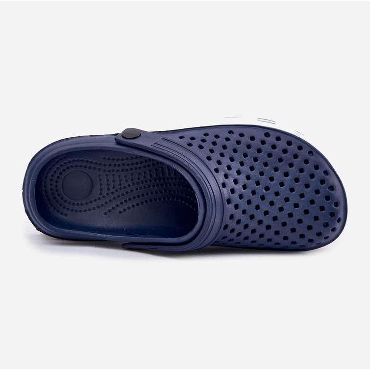 EVento Mäns marinblå skum tofflor 2