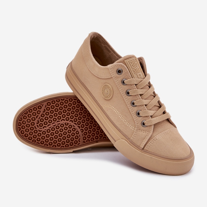 Big Star RR174337 Material Material Sneakers beige 2