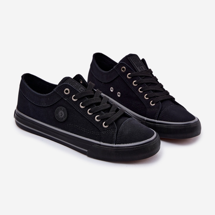 Big Star RR174338 Material Material Sneakers svart 1