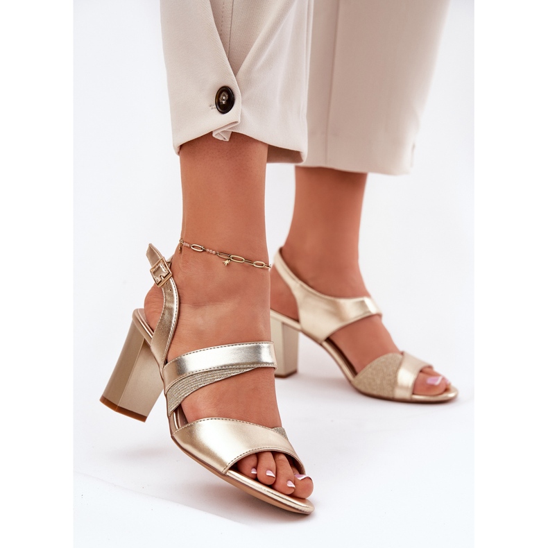 Kvinnors sandaler på Sergio Leone SK866 Post gyllene 2