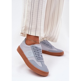 Kvinnors sneakers Big Star RR274805 Blue blå 2