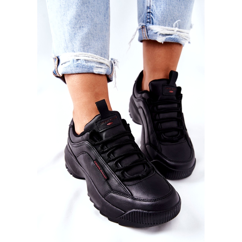 Kvinnors sportskor Cross Jeans Black EE2R4134C svart 2